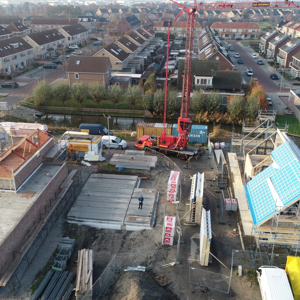 Opbouw hsb daken Urk