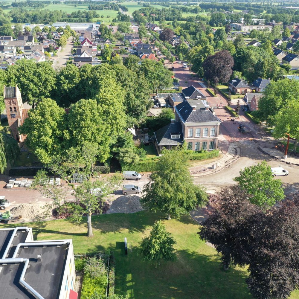 Rotonde aanbouw Damwoude